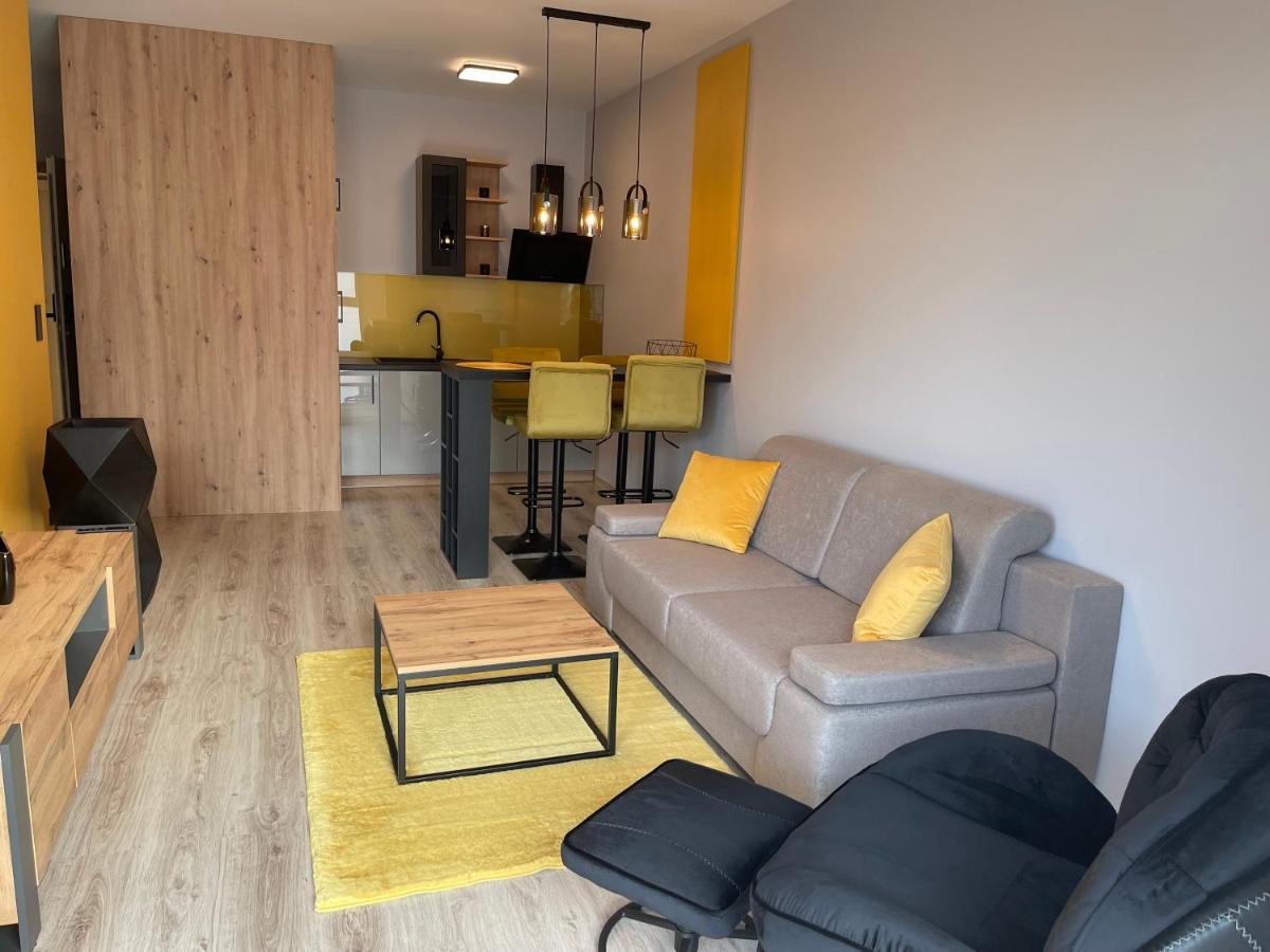 Apartament Elegance Yellow W Let'S Sea Basen&Spa Gąski Kültér fotó